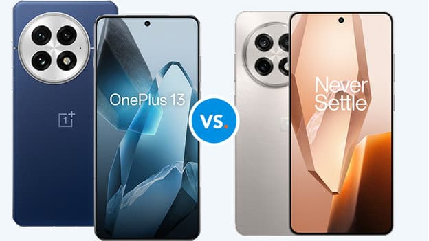 Compare the OnePlus 13 and 13R